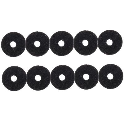 ；。‘【； 10Pcs/Set Electric Guitar Bass Shoulder Strap Buttons Felt Washers Sps Guitar Parts &amp; Accessories