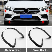 Car Styling Front Bumper Fog Lamp Cover Trim Stickers Accessories for Mercedes Benz A Class W177 V177 A180 A200 A220 A250 2019+