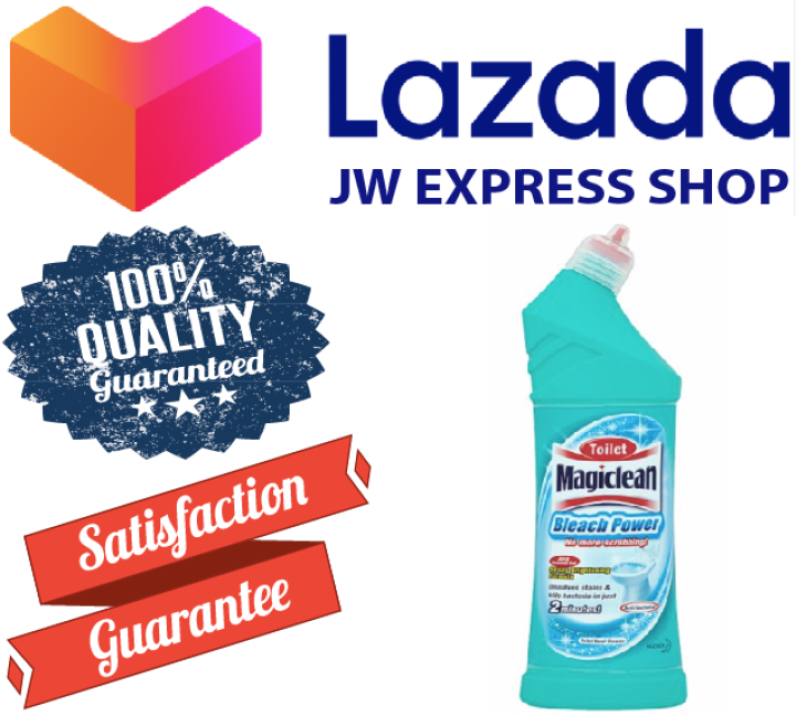 Magiclean Toilet Bleach Power AntiBacterial Toilet Bowl Cleaner 500ml