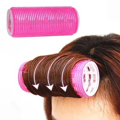 1pc Large Self-Adhesive Hair Rollers Hairdressing Home Use DIY Magic Styling Roller Roll Curler Hair Women Beauty Tools 3 Styles Adhesives Tape
