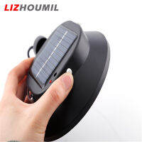 LIZHOUMIL เต็นท์ตั้งแคมป์กลางแจ้งแบบชาร์จไฟได้,USB เต็นท์พลังงานแสงอาทิตย์โคมไฟเดินป่าไฟส่องสว่างมาก