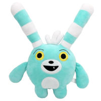 Bozzly Bunny Plush Anime Figure Toy Cute Blue Stuffed Rabbit Doll