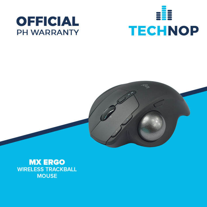 Logitech MX ERGO Advanced Wireless Trackball Mouse Lazada PH
