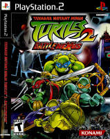 ? แผ่นเกมส์ PS2 ? Teenage Mutant Ninja Turtles 2 - Battle Nexus ⚔️ PlayStation 2