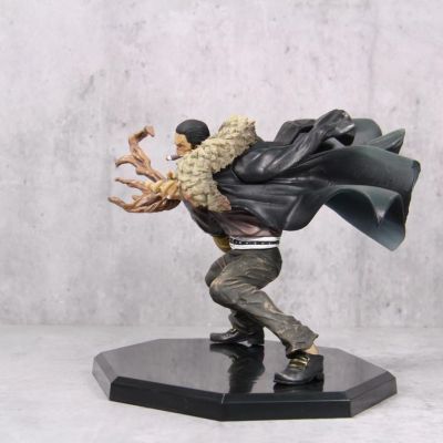 ZZOOI One Piece Anime Figure Sir Crocodile Mr.0 Action Figure Decoration Toys Friends Childrens Gifts Collectibles Model Dolls