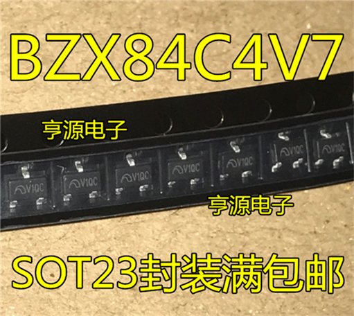 Bzx84c4v7 Sot-23 4.7V