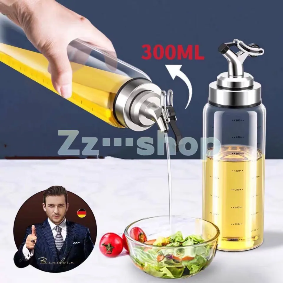 Cooking Seasoning Oil Bottle Sauce Bottle Glass Storage Bottles for Oil and  Vinegar Creative Oil Dispenser For Kitchen Accessory