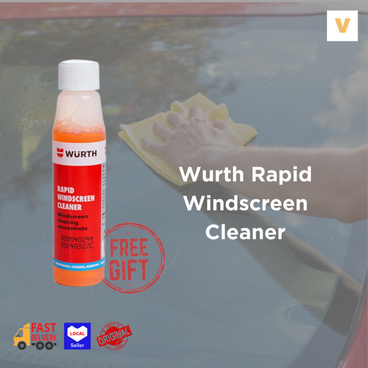 Wurth (Germany) Windscreen Cleaner Rapid Flash Cleaner Car Vehicle