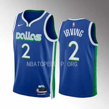 2023 DALLAS MAVERICKS IRVING #2 NIKE SWINGMAN JERSEY (HOME) Y - W/TAGS -  Classic American Sports