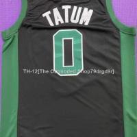 ┅✸ new men Boston Celtics 0 Jayson Tatum embroidery basketball jerseys jersey black