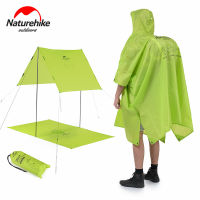 Naturehike เสื้อกันฝน3 In 1มัลติฟังก์ชั่เดินป่าเสื้อปอนโชฝนชุดกันฝนเสื้อผ้าฝนเสื้อกันฝนจักรยานเสื้อกันน้ำที่มีน้ำหนักเบา