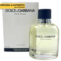 Dolce &amp; Gabbana Pour Homme EDT 125 ml. (เทสเตอร์ : Tester)