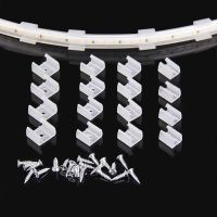 LED Strip Led Connector Tiras de Luces Led Fix Holder Clips with Screw Cable Management For 12V 110V 220V Fita Led RGB Led Light