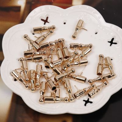Feather Brooch Metal Head Pins and Brooches Accessories DIY Scraf Buckle Components for Jewelry Making Wholesale Lots Bulk Headbands