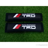 นวมหุ้มเบลผ้า TRD สีดำ 1คู่