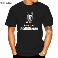 ใหม่ เสื้อยืดลําลอง แขนสั้น คอกลม พิมพ์ลาย Doberman แฟชั่นฤดูร้อน สําหรับผู้ชาย  F0G7