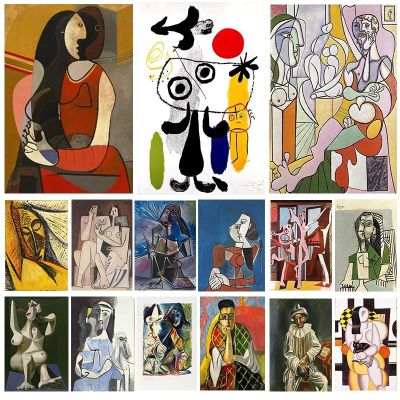 Picasso ตกแต่งบ้านบทคัดย่อภาพวาด Nightmare Before Christmas ภาพผนังสำหรับห้องนั่งเล่น Wall Art ผ้าใบ Unframed โปสเตอร์ New