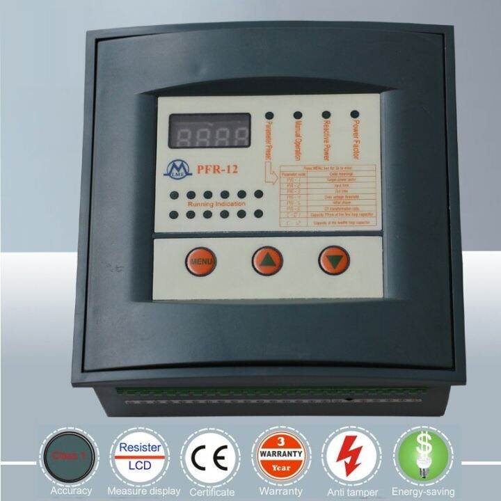 PFR 12 STEP 380V power factor correction controller for shunt power capacitor bank cos Lazada PH