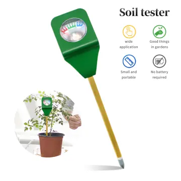 Shop 3 In 1 Soil Moisture Meter Hygrometer Humidity with great discounts  and prices online - Nov 2023