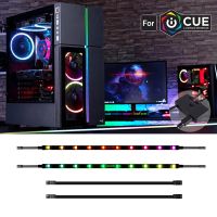 Individually addressable RGB LED strips For iCUE Corsair Led Lighting Kit Decor PC Case Led Strip 5V WS2812b Rainbow Color Strip