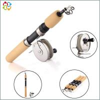 SDG Portable Spinning Carbon Pen Pole Reels Retractable Ice Fishing Rods