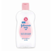 Johnson’s Baby Oil จอห์นสัน แอนด์ จอห์นสัน เบบี้ออยล์ สูตรอ่อนละมุน 50 มล.