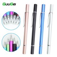 2 In 1 Tablet Touch Pen Universal Capacitive Stylus Pen For Ipad Android Smartphone Drawing Touch Screen Stylus Pencil With Hook Stylus Pens