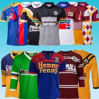 RETRO RUGBY JERSEY PANTHERS BRONCOS SEA EAGLES KNIGHTS TIGERS EELS RAIDERS MENS RUGBY JERSEY Size: S-5XL