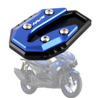 สำหรับ YAMAHA NVX155 AEROX155 NVX AEROX 155 2015-2018รถจักรยานยนต์ CNC Kickstand ขาตั้ง Extension Pad แผ่นขยาย