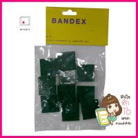 แป้นกาวยึดสายไฟ BANDEX TM 2828-4 สีขาว 10 ชิ้น/แพ็กSELF-ADHESIVE TIE MOUNT BANDEX TM 2828-4 WHITE 10PCS **คุ้มที่สุดแล้วจ้า**