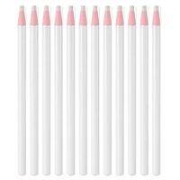 48 Pcs White Chalk Pencils White Sewing Mark Pencil Fabric White Chalk Markers Industrial