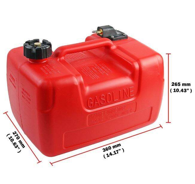 12L 24L Marine Fuel Tank Boat Tank Diesel Tank DIY Oil Tank Filter Tong