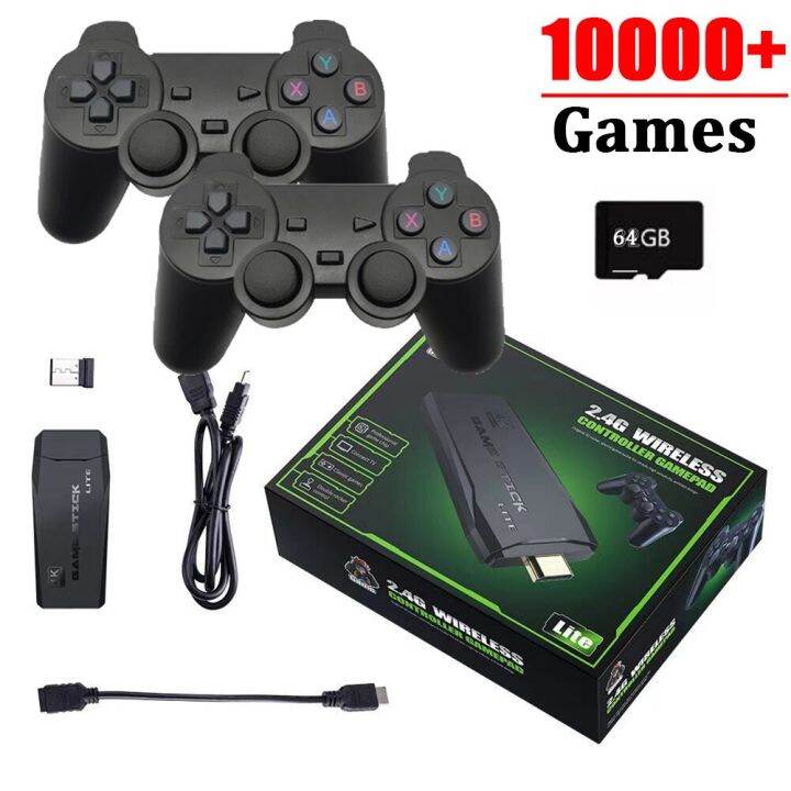 M8 Video Game Console 10000+ Games 3.2G 4K HD 32/64G Wireless ...