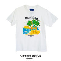 PATTRICBOYLE / HWN / SUMMER PRINT T-SHIRT เสื้อยืด พิมพ์ลาย / HWN02102WH 02