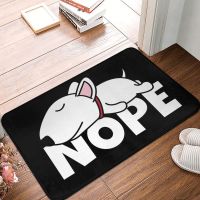 bjh♠✙  Nope Terrier Dog Lazy Front Floor Door Entrance Mats Indoor Doormat Room Rug