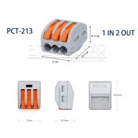 【Hot-Selling】 ftghbxcf 28-12agw เครื่องเชื่อมต่อสายอย่างเร็วอเนกประสงค์แบบ Pct-212 250V 4kv 213ขั้วต่อแบบกดกันน้ำได้ Spl-2 32a Bv Vr