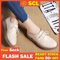 [SCL]【3Colors Ready Stock】Womens Fashion Loafer Womens Work Moccasin Loafer Shoes