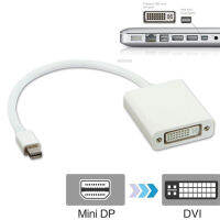 Mini DisplayPort (Thunderbolt) to DVI Converter Mini Dp Display Port to DVI Adapter Male to Female for MacBook