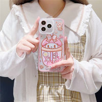 KOSLAM ชานมน่ารัก Kulomi Melody เคสโทรศัพท์สำหรับ Realme C53 C55 C55 C33 NFC C31 C30 C35 C21Y C25Y ดีไซน์ใหม่ C21 C25 C12 C11 C15 Realme 10 9 Pro Plus 9i 8i 2023 TPU นุ่ม C20ปลอกโทรศัพท์มือถือคลังสินค้าพร้อม