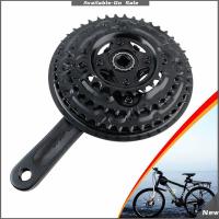 MTB Bike Triple Crankset 170mm 24T-34T-42T 28T-38T-48T Chainring Crank Arm Set Triple Crankset Road Bicycles Mountain Bike Crank Cycle Parts