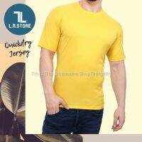 ✽✢ L.R. QUICKDRY UNISEX WOMEN MEN JERSEY PLAIN BASIC ROUND NECK T-SHIRT SPORTSWEAR GYM FOOTBALL BASKETBALL SPORTS CASUAL