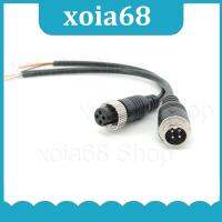 xoia68 Shop 1/4pcs M12 4Pin core Aviation Signal connector extension Cable Male Female Plug GX12 for Car Camera/ DVR Video CCTV Monitor wire