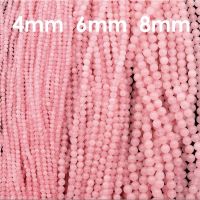 1 St Natural Rose Quartz Beads 6 mm 8mm 10mm Available 15.5 inch long Strand Round Smooth Beads