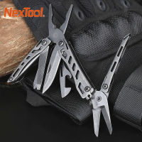 NexTool มินิเรือธง EDC เครื่องมือ10-In-1 M Ultitool คีมมีดกรรไกรตัดลวดไขควงตั้งแคมป์พับมีดที่เปิด