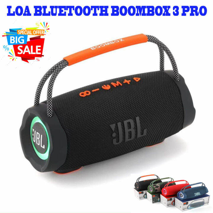 [ MẪU MỚI 2023 ] Loa Bluetooth JBL BoomBox 3 Pro, Thế Hệ Mới, Bass Mạnh ...