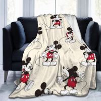 2023 in stock HGWHGS Couch Bed Throw Blanket Mickey Mouse Minnie Fluffy , Lightweight Warm Throw Blanket , For Kids Boys And Girls  ，Contact the seller to customize the pattern for free