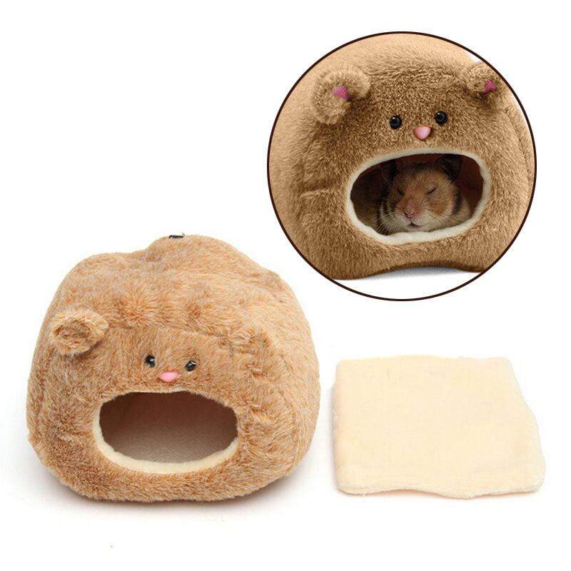 Cute Hamster Hanging Cage Hammock with Bed Mat for Small Furry Animals New 