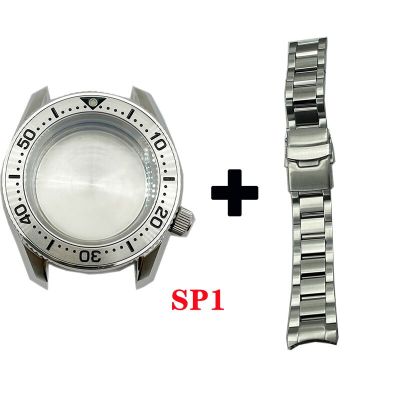 Watch Modify Parts Solid 42Mm Sterile Stainless Steel SPB185/187 Style Watch Case And Bracelet Suitable For NH35/36 Movement