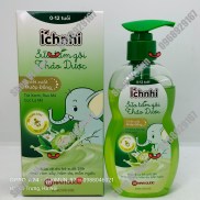 Sữa tắm gội thảo dược Ích Nhi cho bé từ 0-12 tuổi chai 200ml phòng cảm lạnh