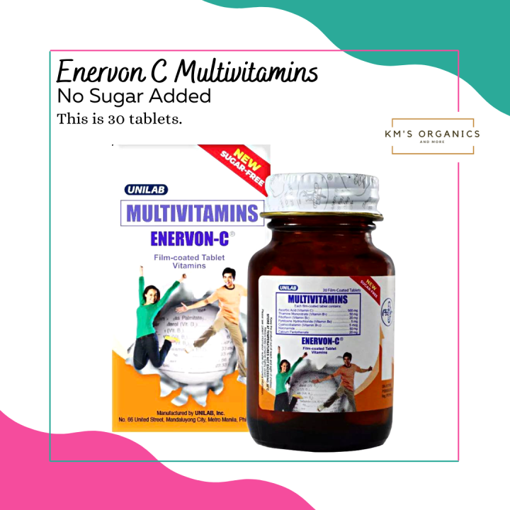 Enervon C Multivitamins Sugarfree Lazada PH
